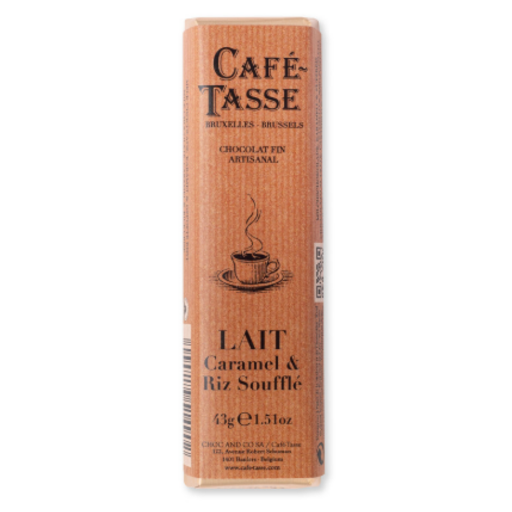 Dovetale Chocolat - Café-tasse -lait caramel et riz soufflé