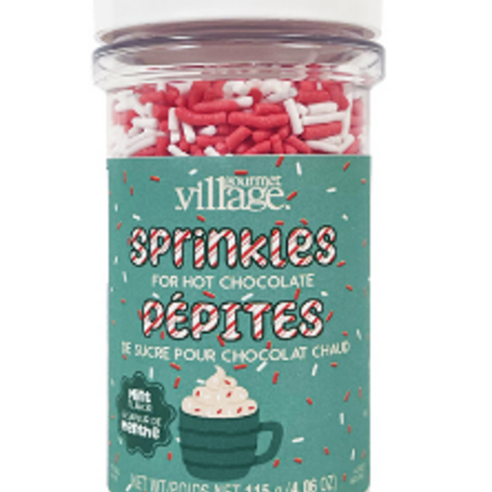 Gourmet du Village Bonbons décoratifs - Blanc et rouge