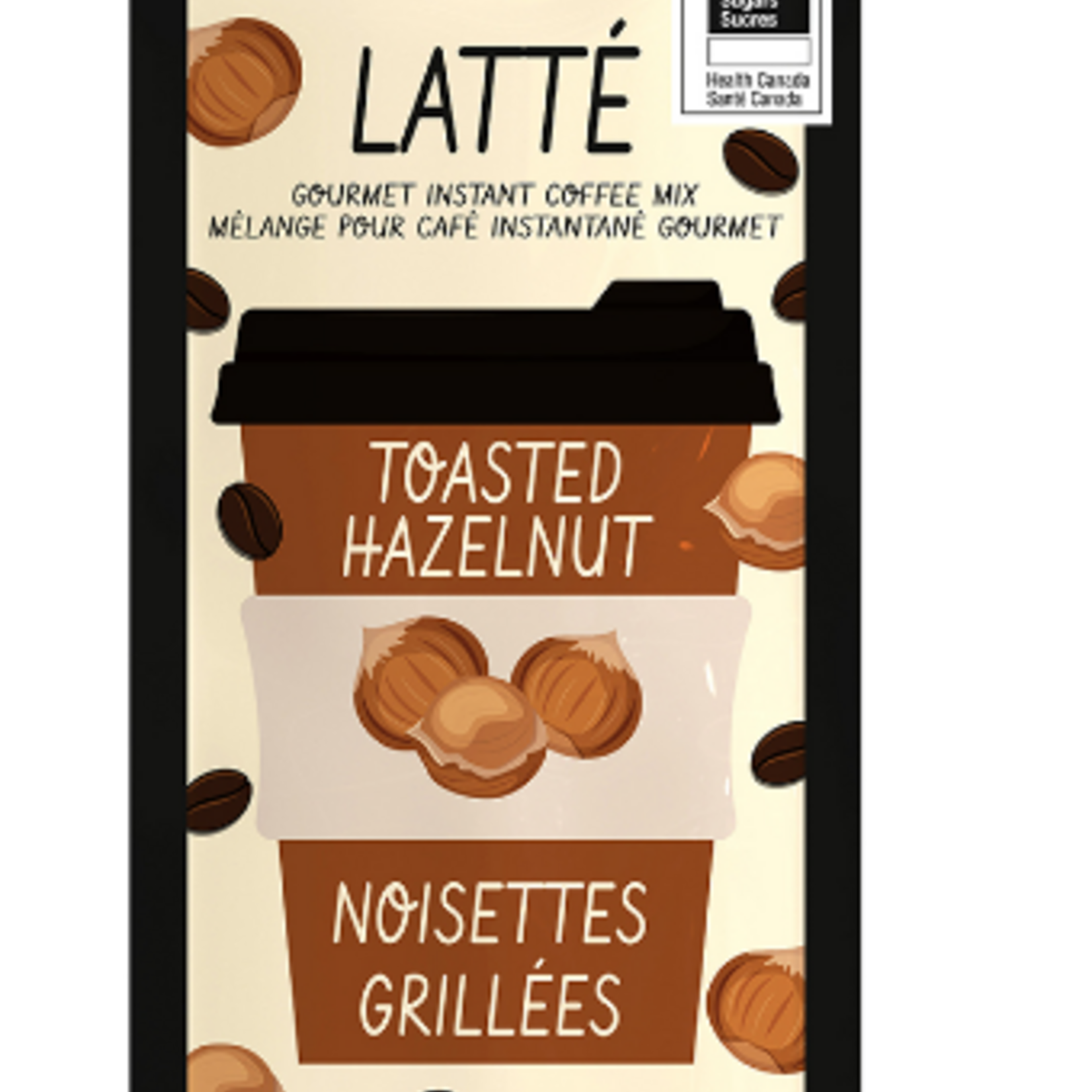 Gourmet du Village Mini café instantané - Latte à la noisette