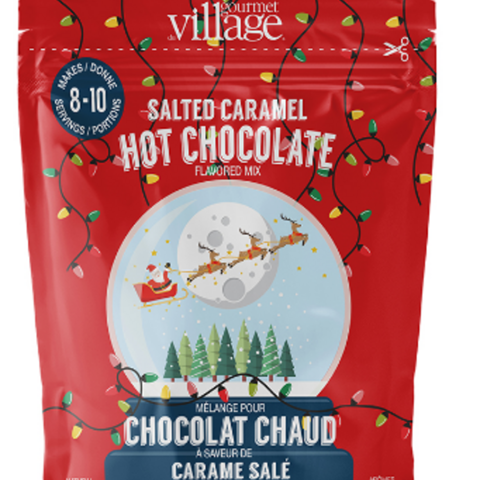 Gourmet du Village Sachet de chocolat chaud - Boule à neige