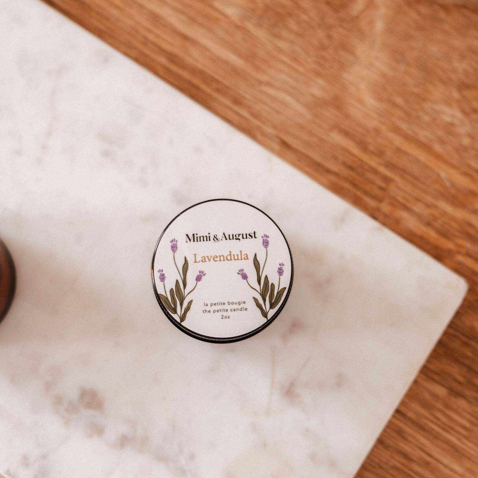 Mimi and August Lavendula  - Bougie réutilisable - 2 oz