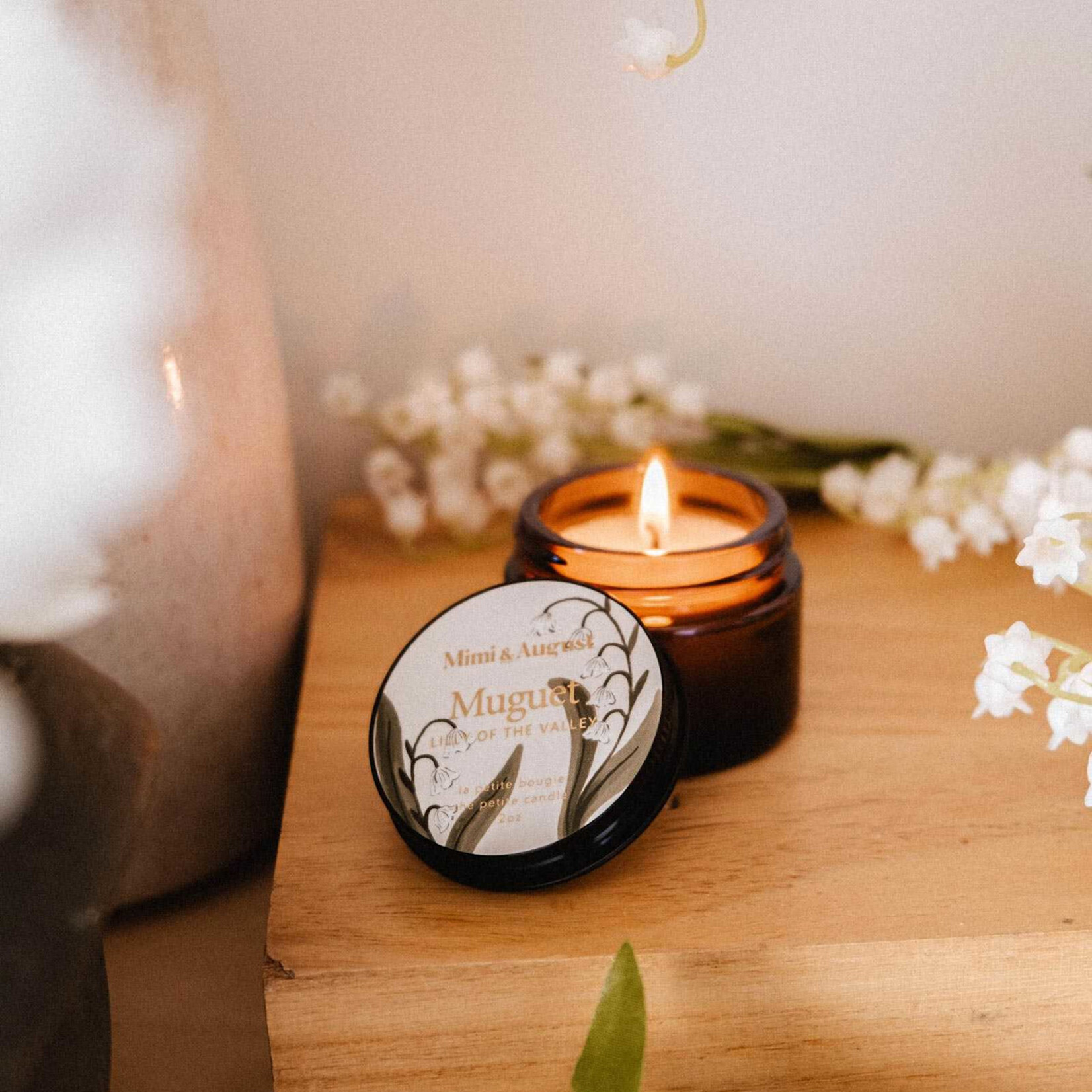 Mimi and August Muguet - Bougie de Soya 2 oz