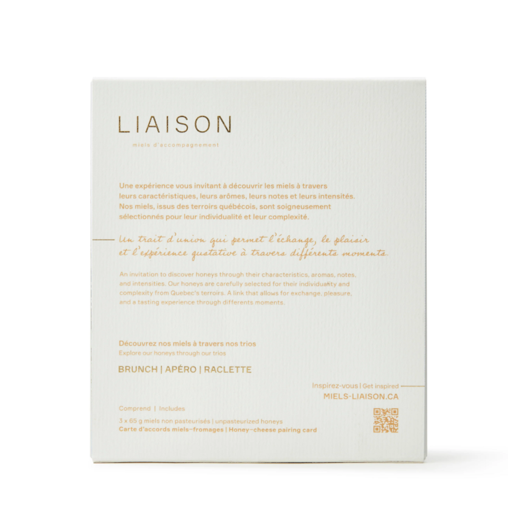 Miels Liaison Coffret miel - Trio Apéro