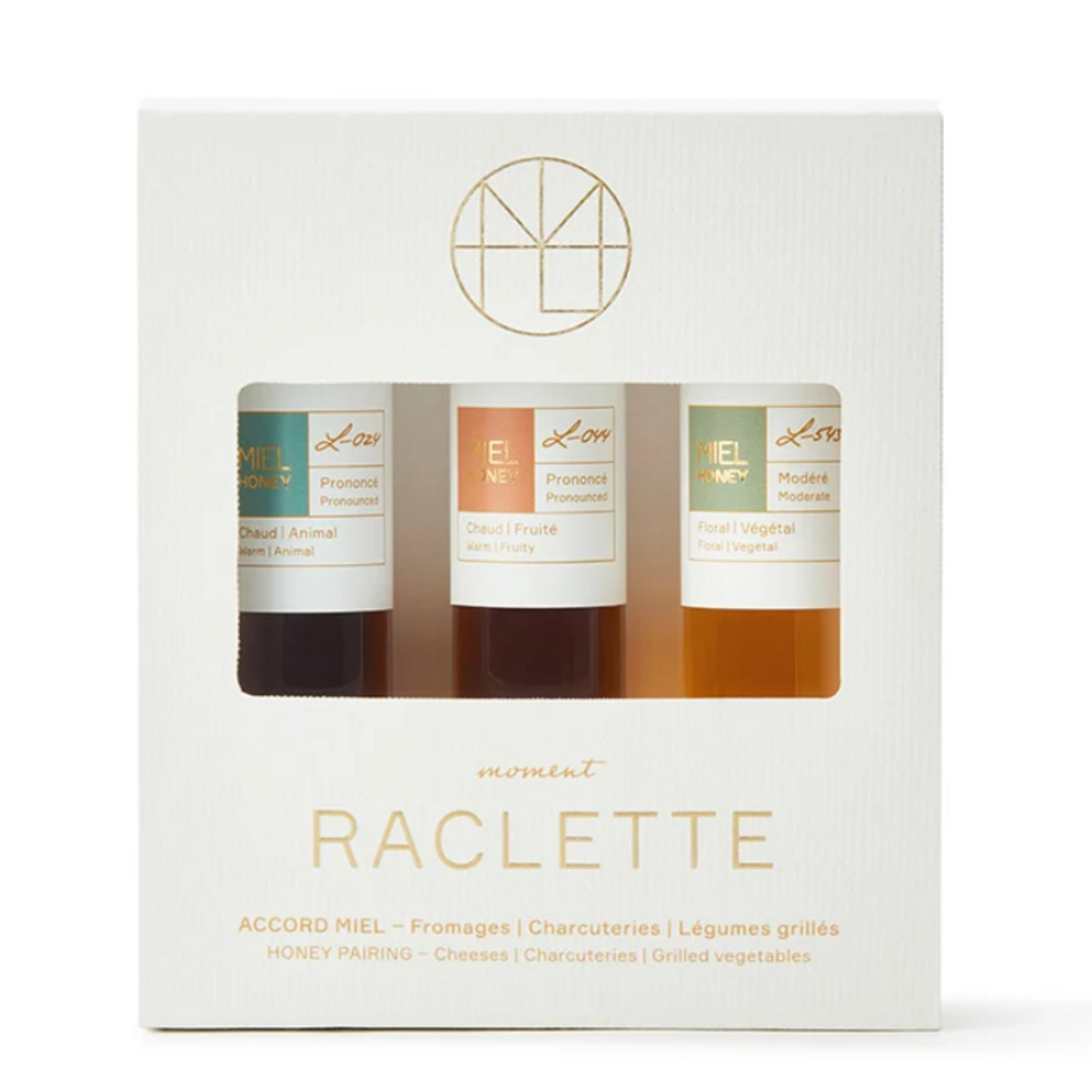 Miels Liaison Coffret miel - Trio raclette