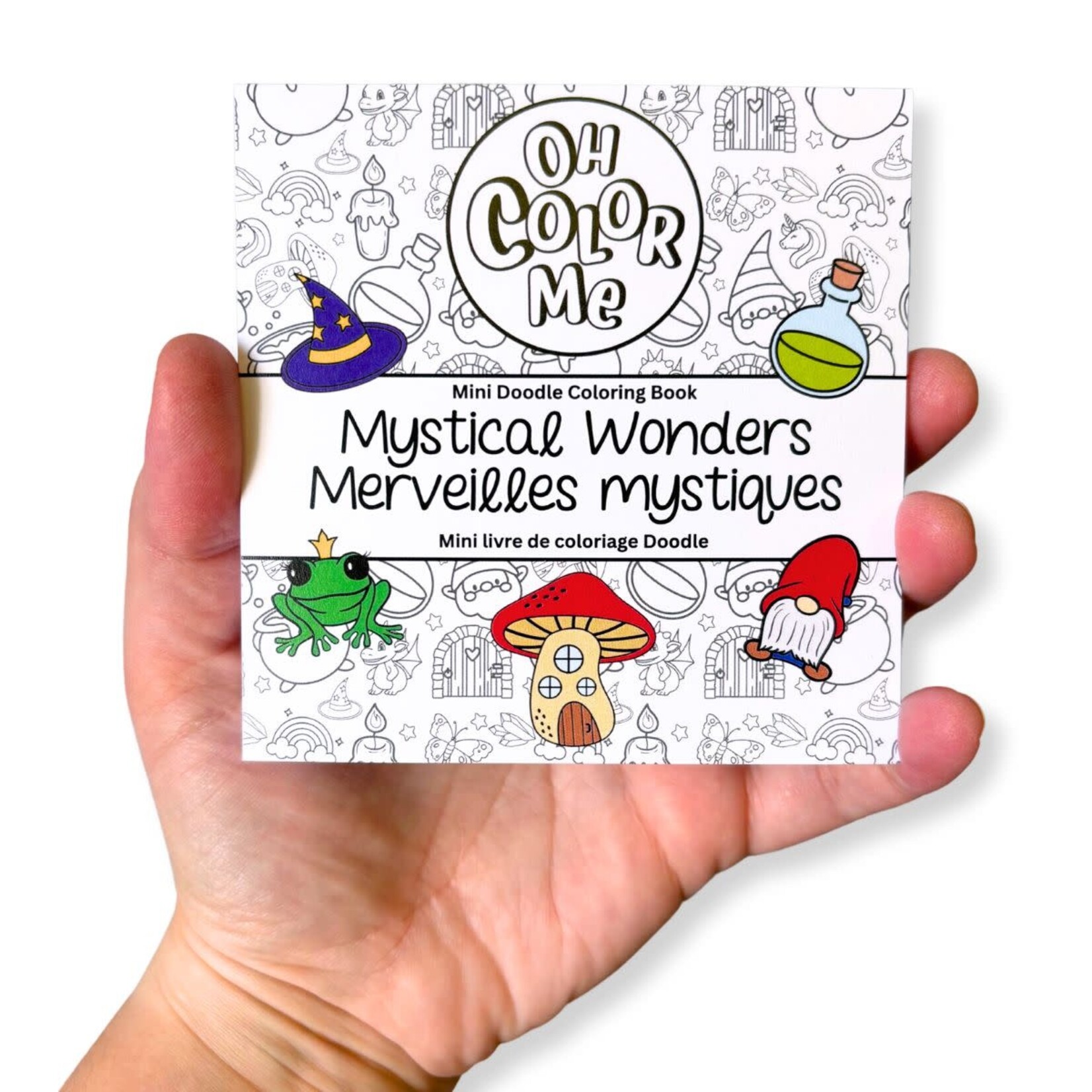 Oh color me Mini livres de coloriage -Merveilles mystique-  Mystical Wonders