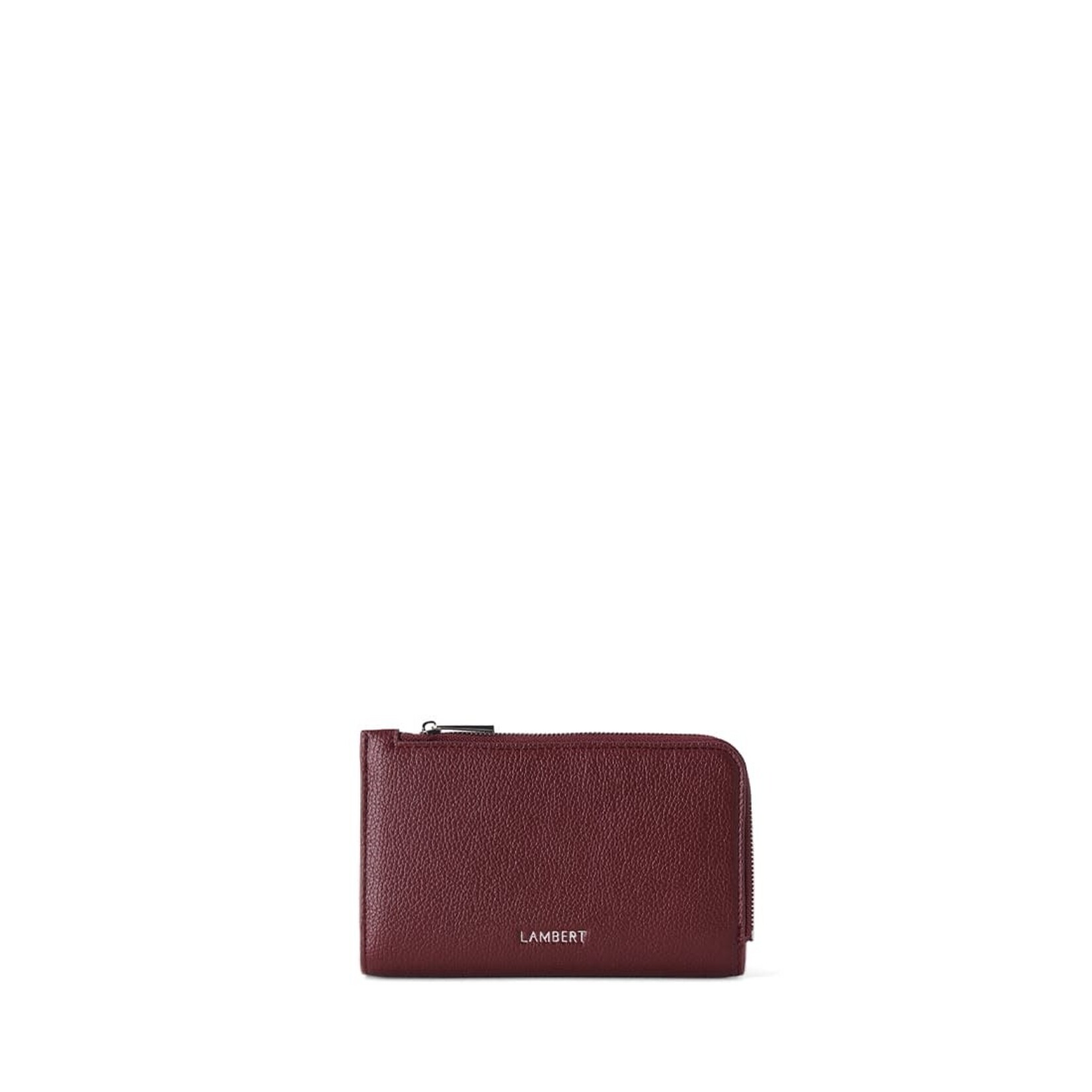 Lambert Le Quinn - Portefeuille en cuir vegan - Cassis