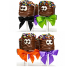 Andea Chocolat Sucette de guimauve -Monstre - Varié