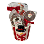(SW) L'effet bulles Ensemble cadeau (sw) - Sucreries dans vase bonhomme de neige