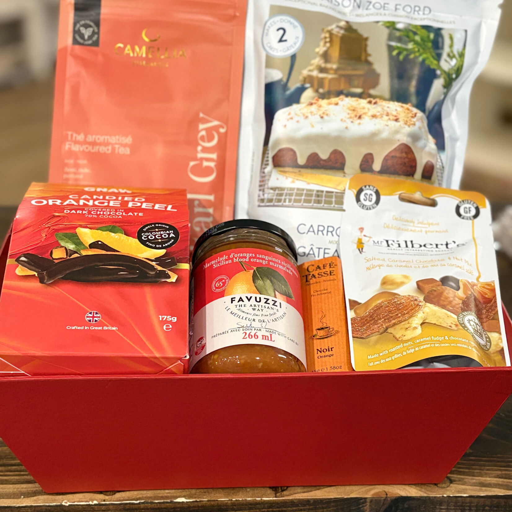 (SW) L'effet bulles Ensemble cadeau (sw) - Gourmand orangé