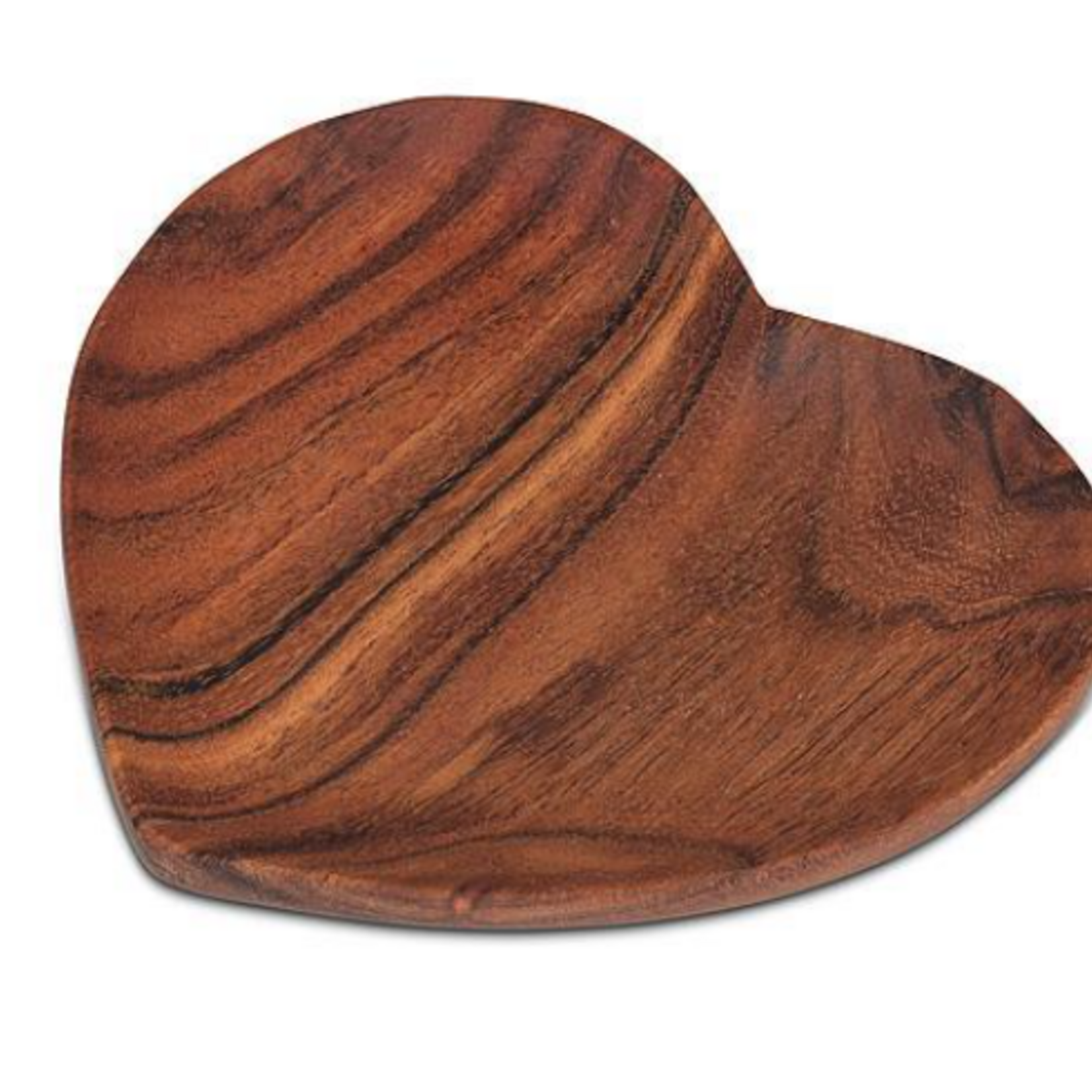 Abbott Petite assiette en bois coeur