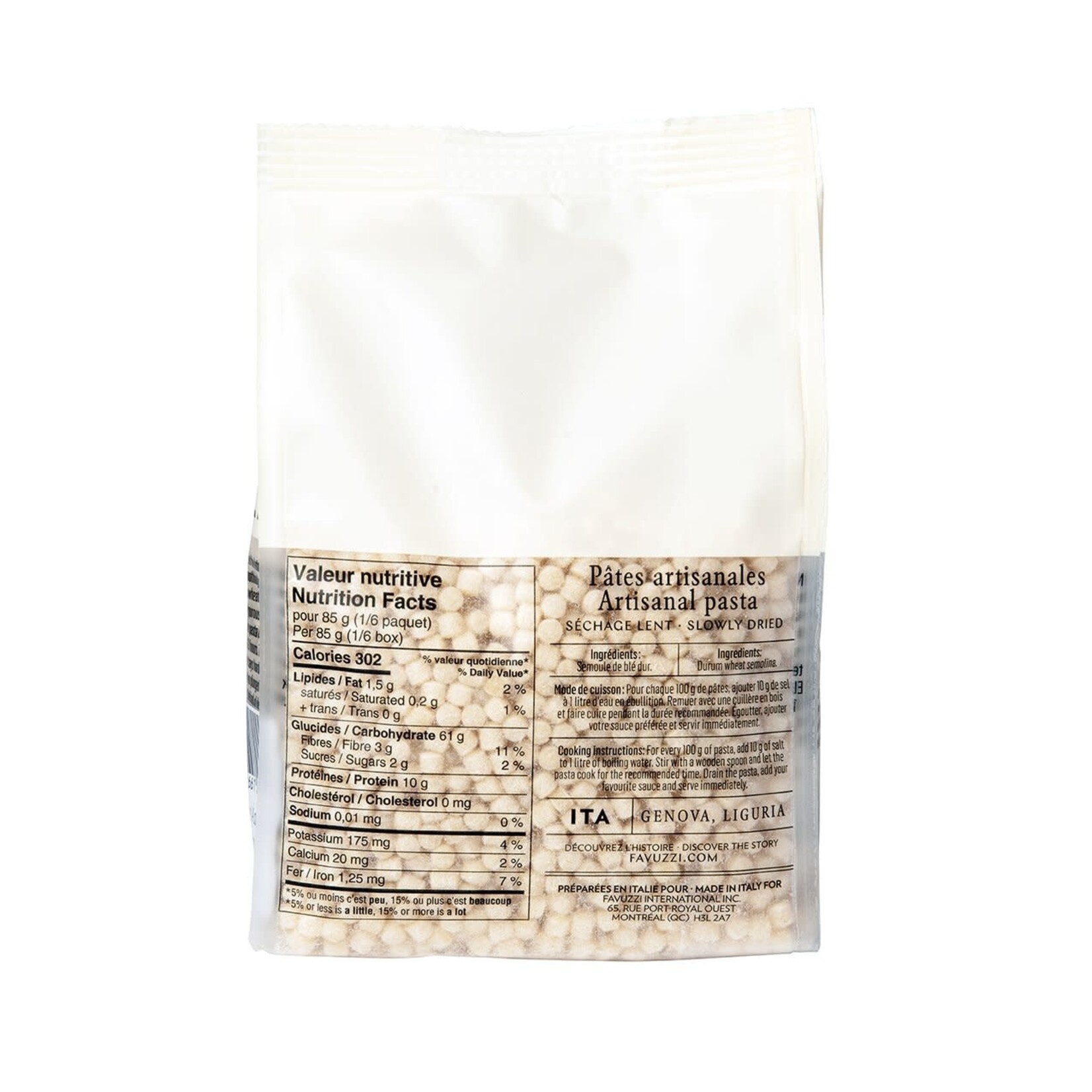 Favuzzi Pâtes artisanales - Fregola