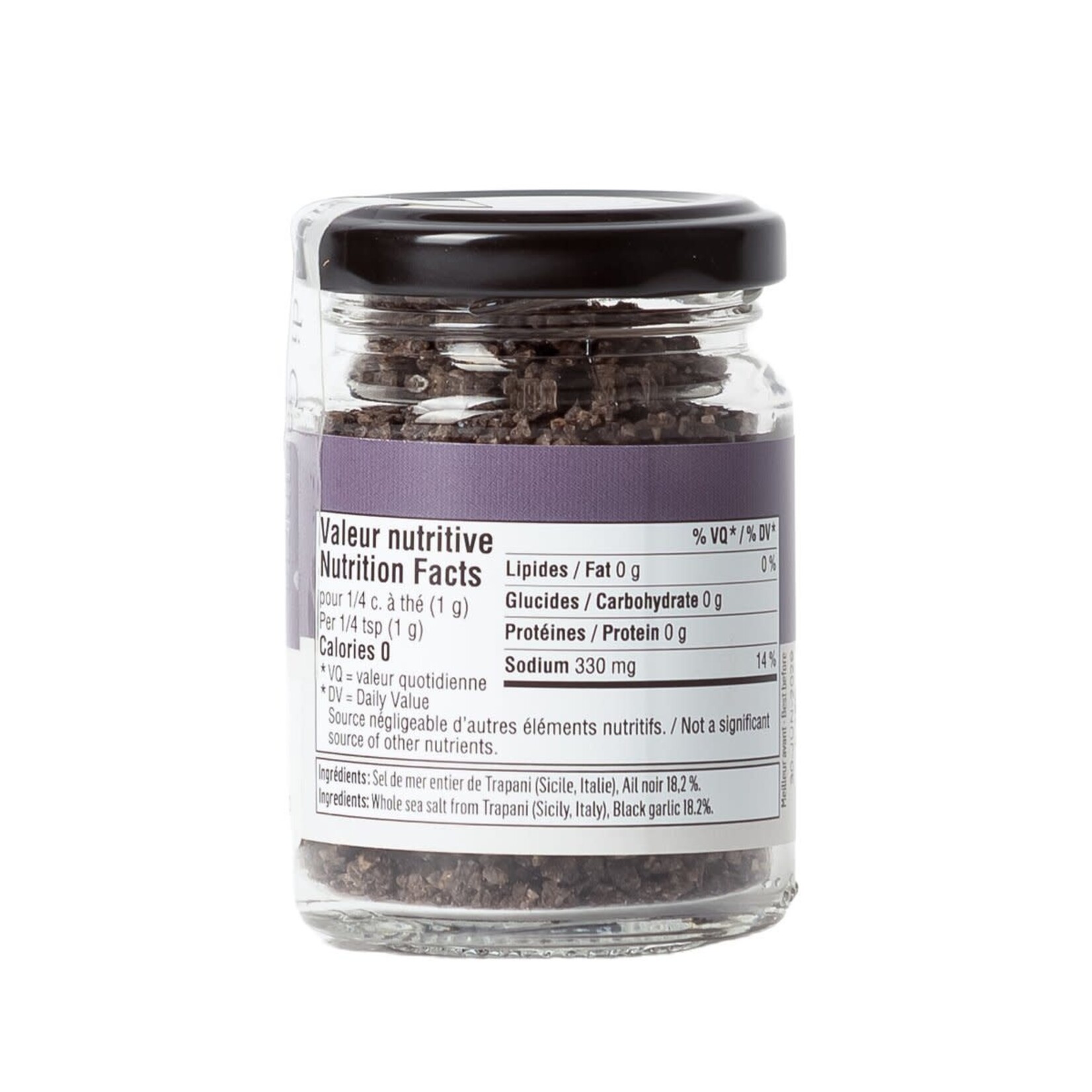 Favuzzi Ail noir et sel