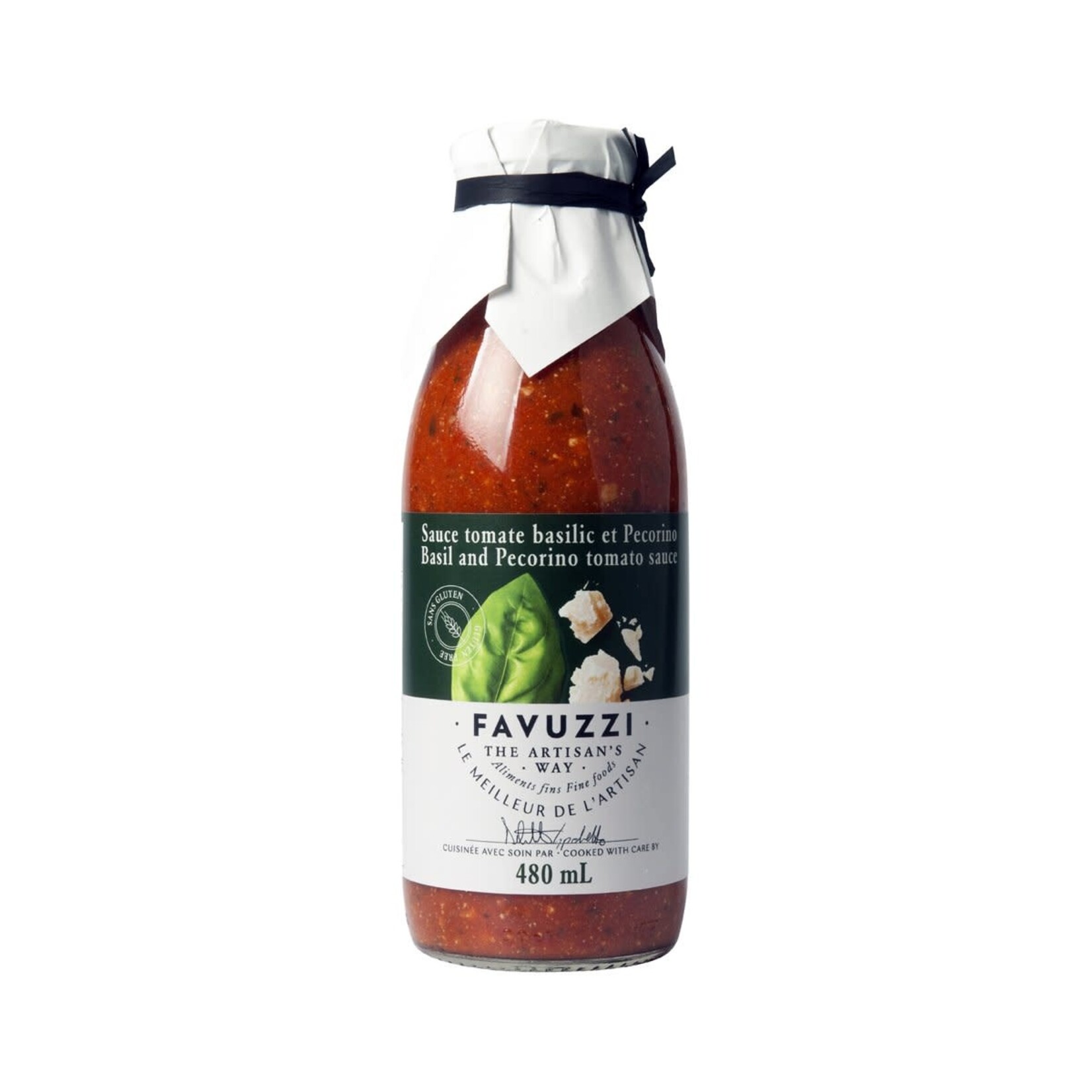 Favuzzi Sauce basilic et Pecorino