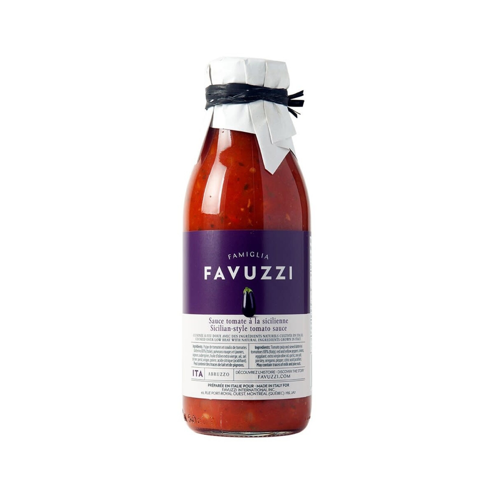 Favuzzi Sauce tomate sicilienne