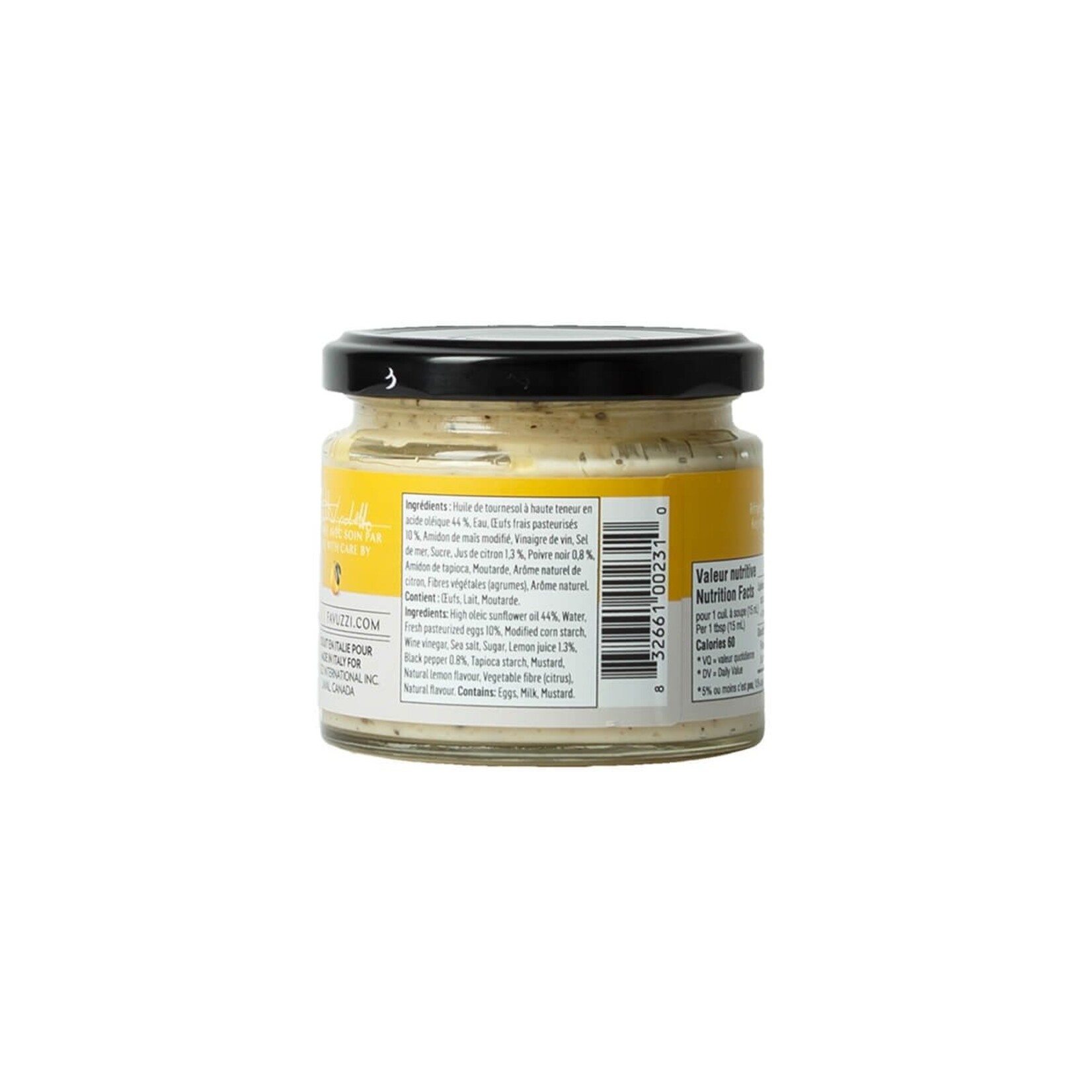 Favuzzi Mayonnaise citron et poivre