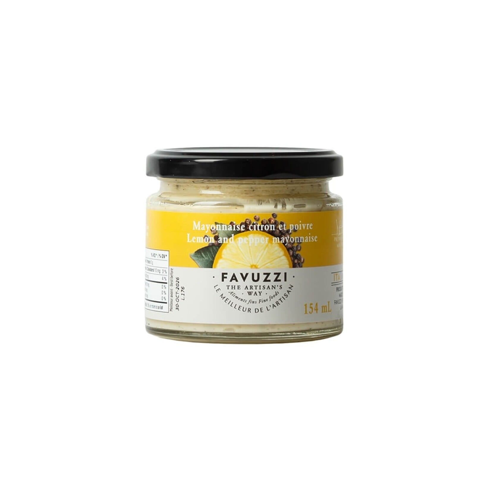 Favuzzi Mayonnaise citron et poivre
