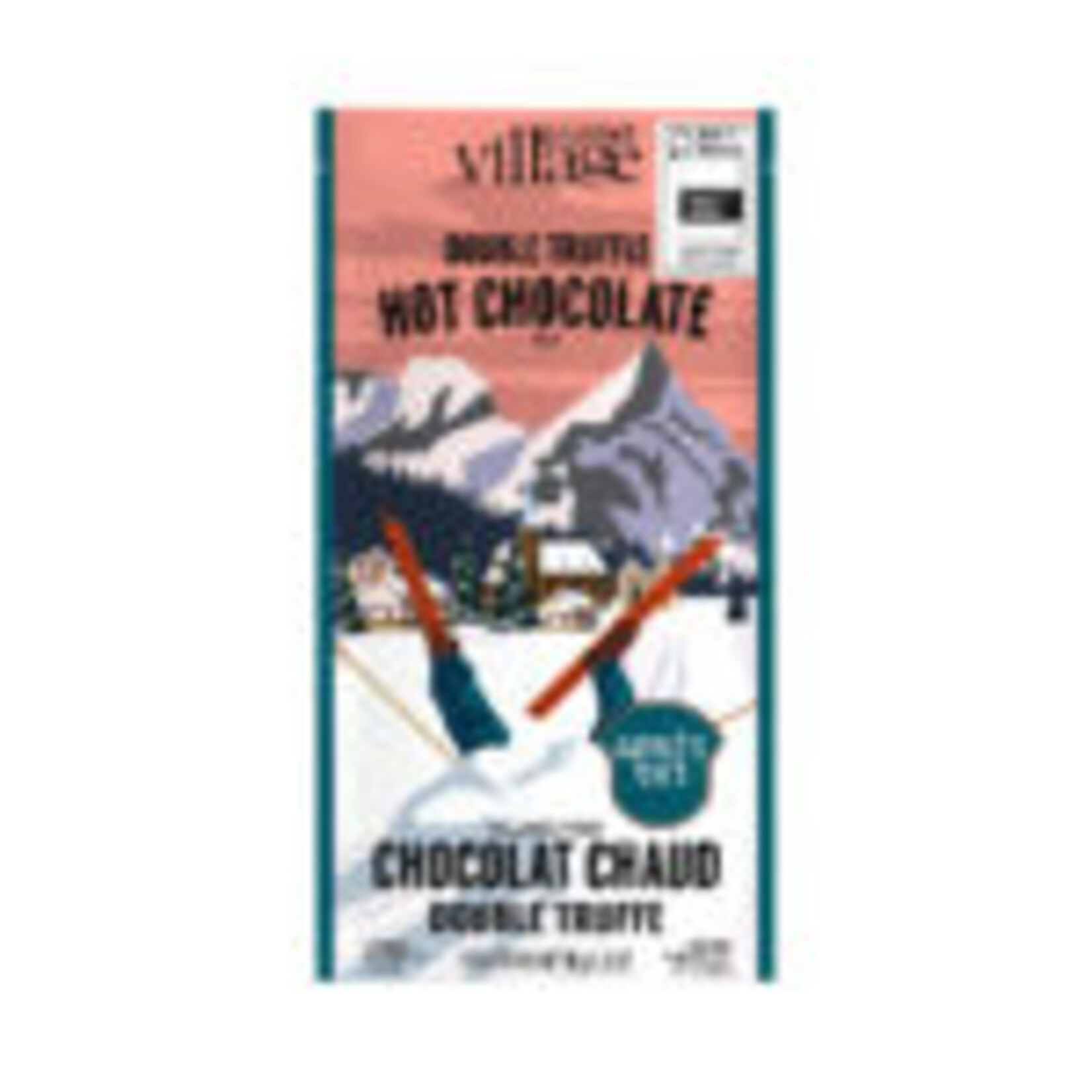 Gourmet du Village Ensemble - Tasse et chocolat chaud - Après Ski