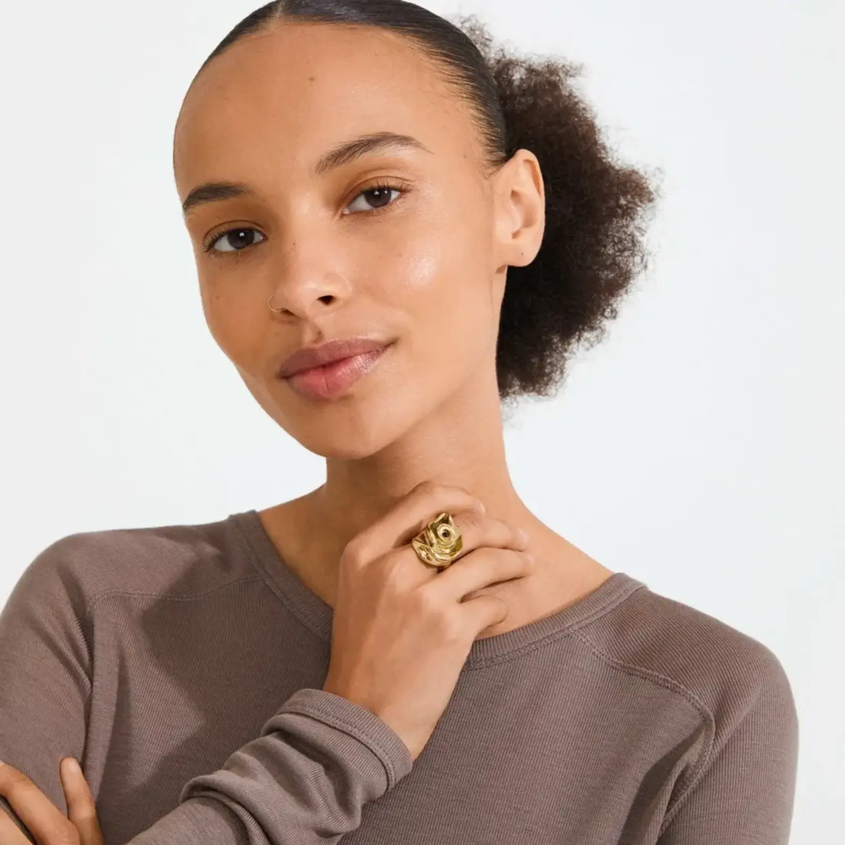 Pilgrim Bague Inner -  Plaquée or