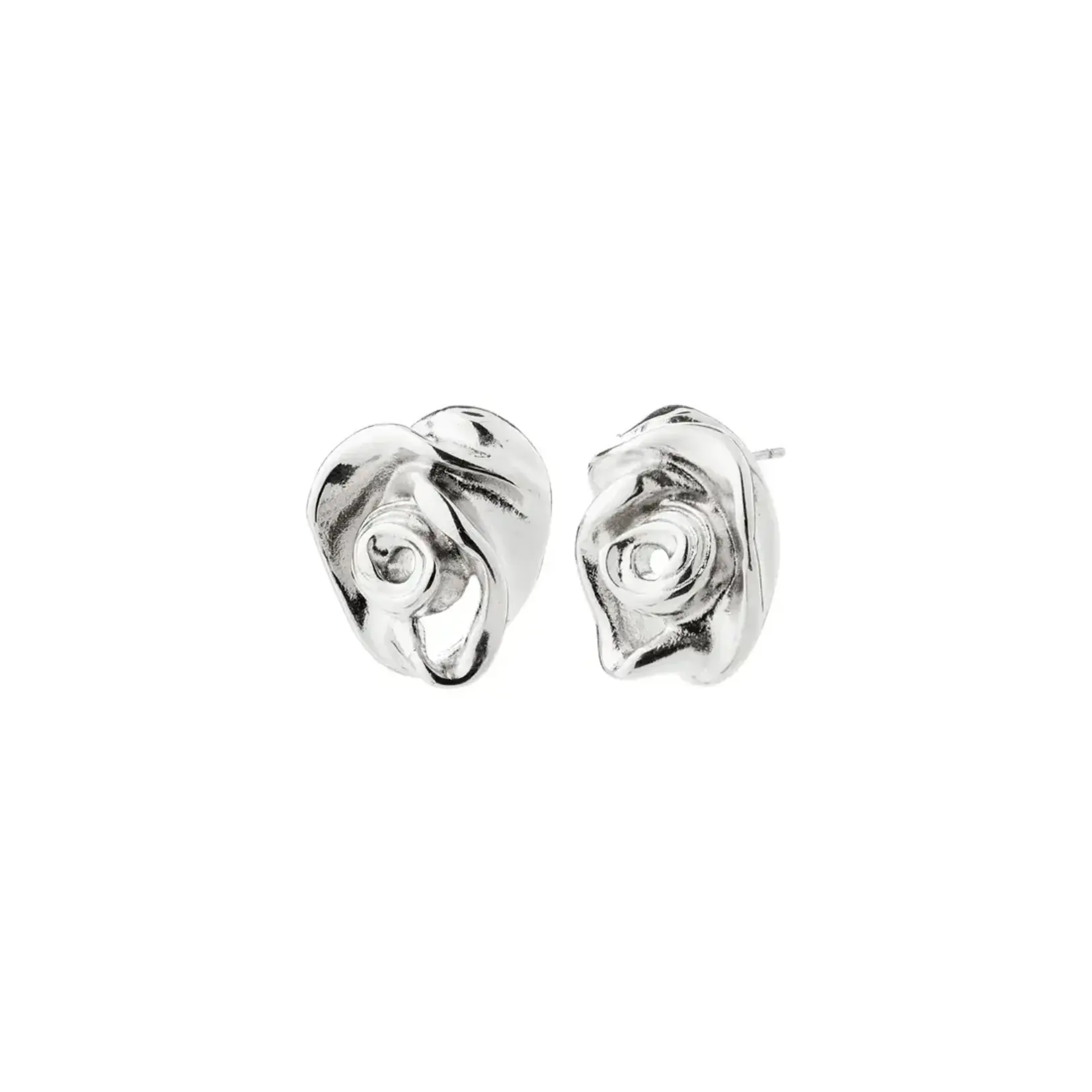 Pilgrim Boucles d'oreilles Inner plaqué argent