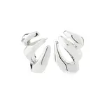 Pilgrim Boucles d'oreilles Présences plaquées argent