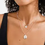 Pilgrim Collier Here pendentif recyclé argent   - 2 en 1