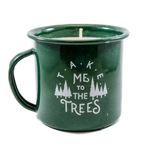 Moore Collection Moore The Trees Enamel Cup Candle
