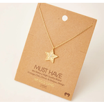 Fame Accessories Fame Lucky Star Pendant Necklace