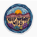 Keep Nature Wild Keep Nature Wild Wild Earth Sticker