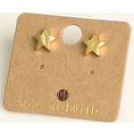 Fame Accessories Fame Mini Stud Star Earrings Gold