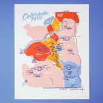 Little Known Goods Colorado 14ers Map
