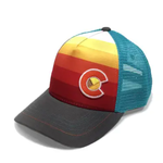 YoColorado YoColorado  Kids Sunset Fader Hat