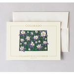 50 States of Beauty 50 States of Beauty Columbine Greeting Card