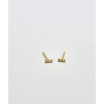 Admiral Row Admiral Row Mini Bead Bar Earing