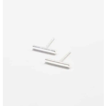 Admiral Row Admiral Row Silver Slim Bar Earring