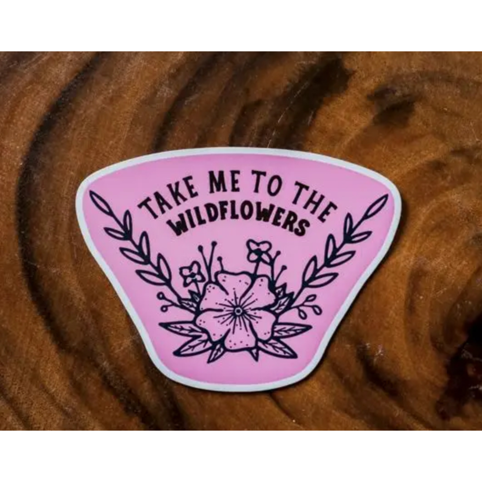 The Montana Scene Montana Scene Take Me to The WildFlowers Stickers