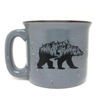Black Lantern Black Lantern Bear In Mountains Mug