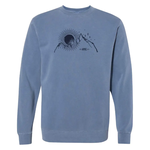 Akinz Akinz Dawn Rising Mountains Crewneck