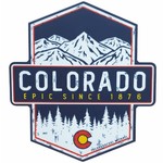 Colorado Cool Colorado Cool Epic Sticker Navy