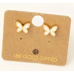 Fame Accessories Fame Mini Butterfly Stud