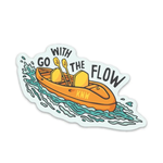 Keep Nature Wild Keep Nature Wild Go With The Flow Sticker