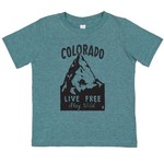 Akinz Akinz Live Free Toddler Colorado T-Shirt
