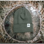 The Montana Scene Three Trees Beanie Olive