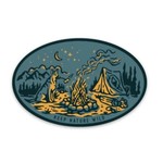 Keep Nature Wild Keep Nature Wild Campfire Dog Sticker