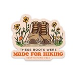 Keep Nature Wild Keep Nature Wild Boots Hiking Sticker