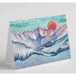 Ketsol Ketsol Gore Range Colorado Watercolor Greeting Card