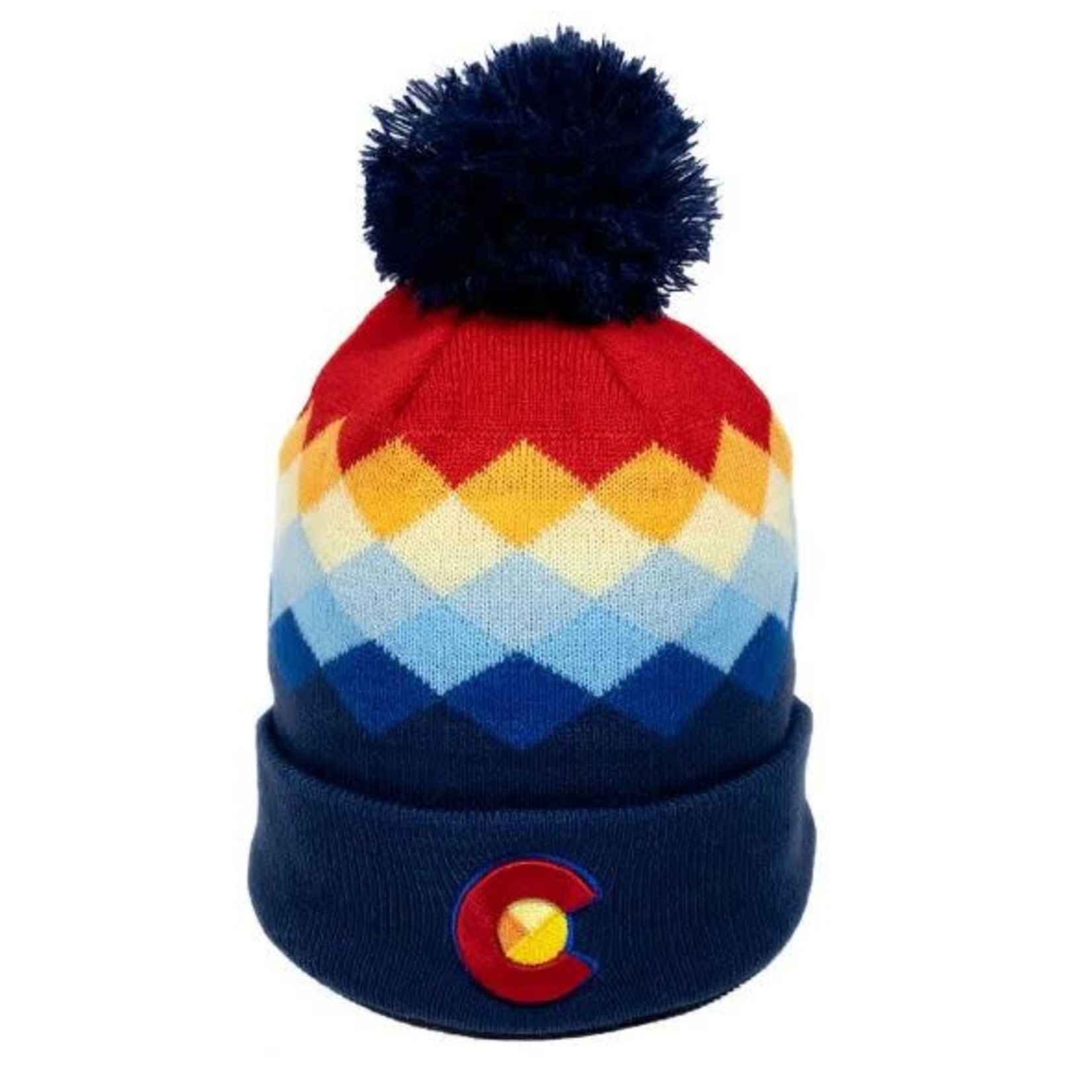 YoColorado YoColorado Argyle Beanie