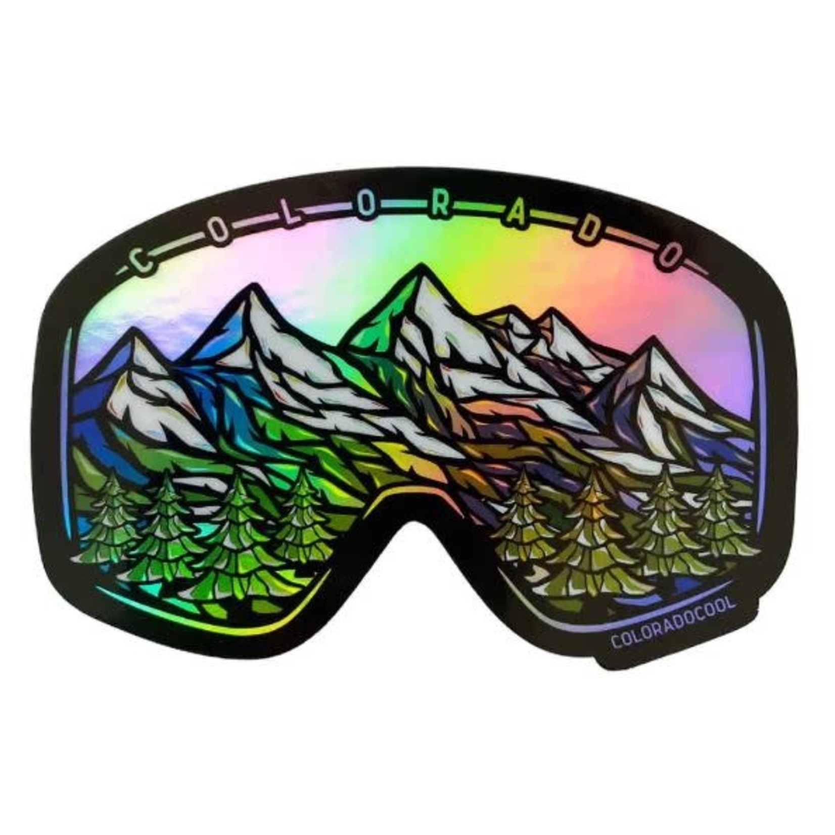 Colorado Cool ColoradoCool Reflex Sticker Holographic