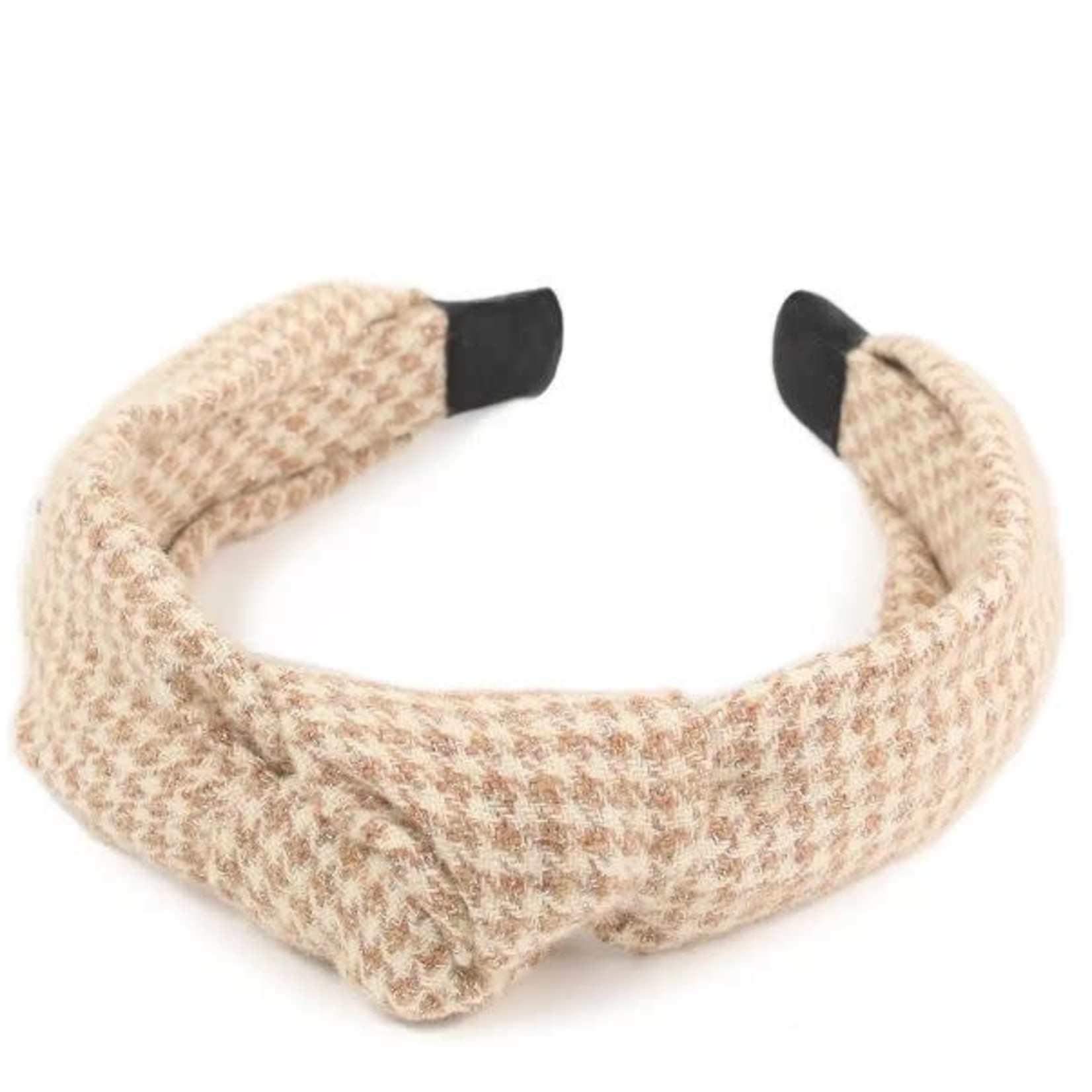 Fashion City Fashion City Houndstooth Tweed Headband