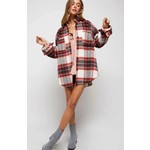 Davi & Dani Davi & Dani Plaid Button Down Shirt