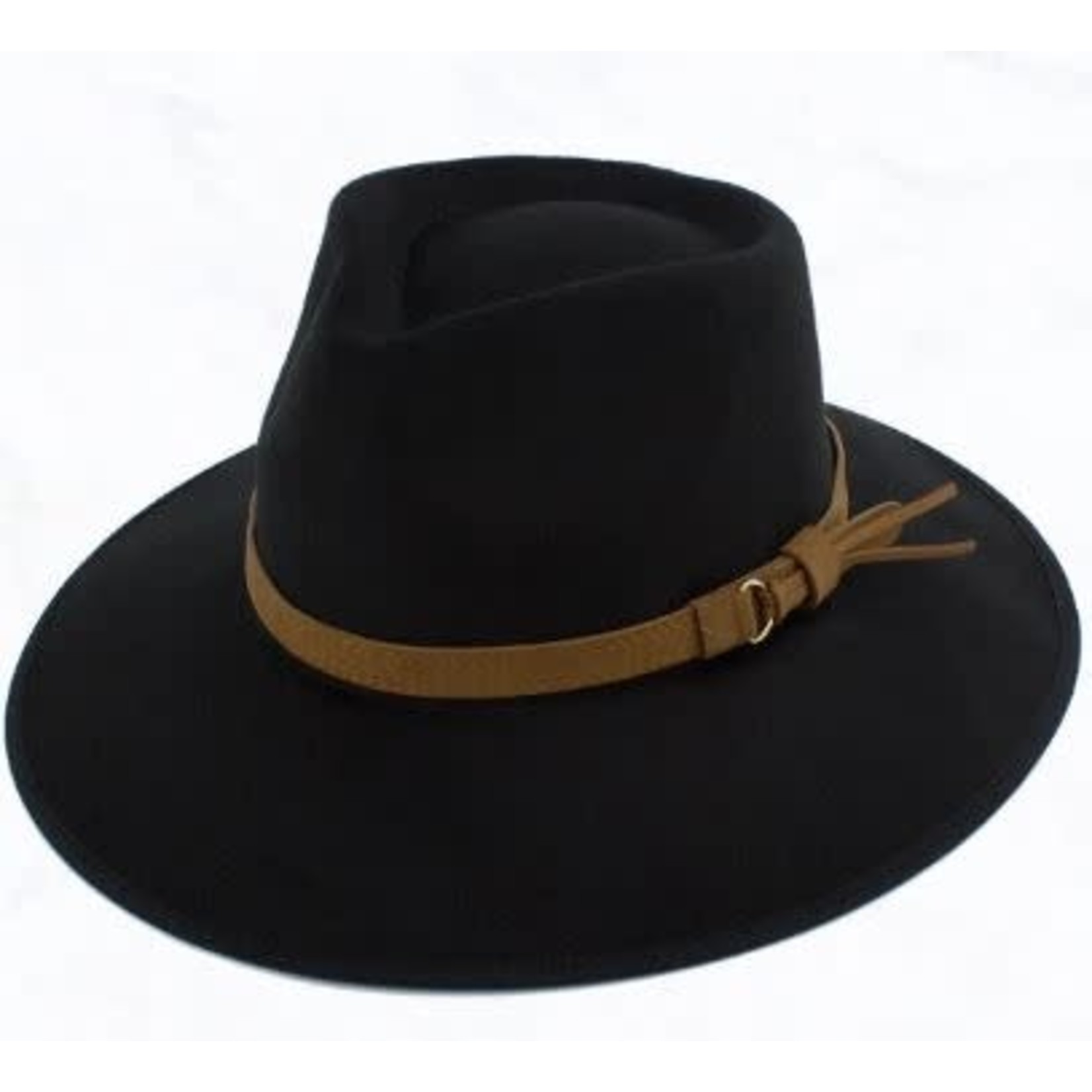 Suzie Q SQ Big Brim Hat Leather Belt